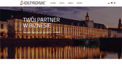 Desktop Screenshot of poltronic.eu